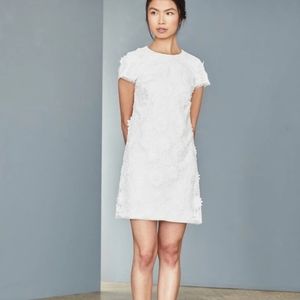 Amsale LW149 SHIFT MINI DRESS
